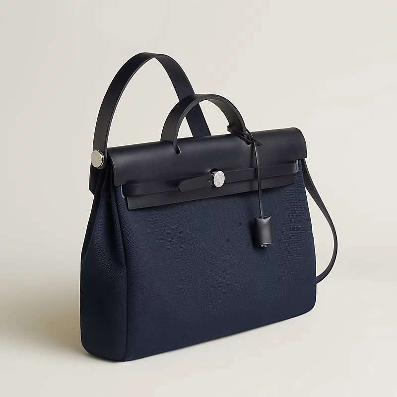 Hermes Herbag Messenger 39 Bag - Image 6