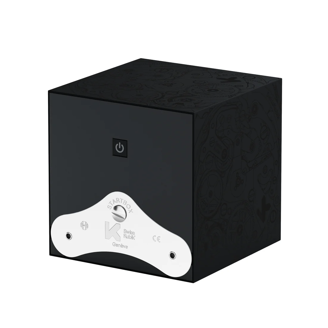 Swiss Kubik Startbox Black Soft Touch Single Watch Winder - Image 8