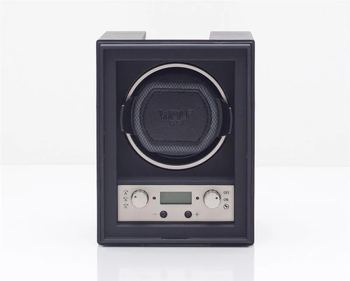 WOLF Module 4.1 Stackable Single Watch Winder w/Cover – 3 Units - Image 3
