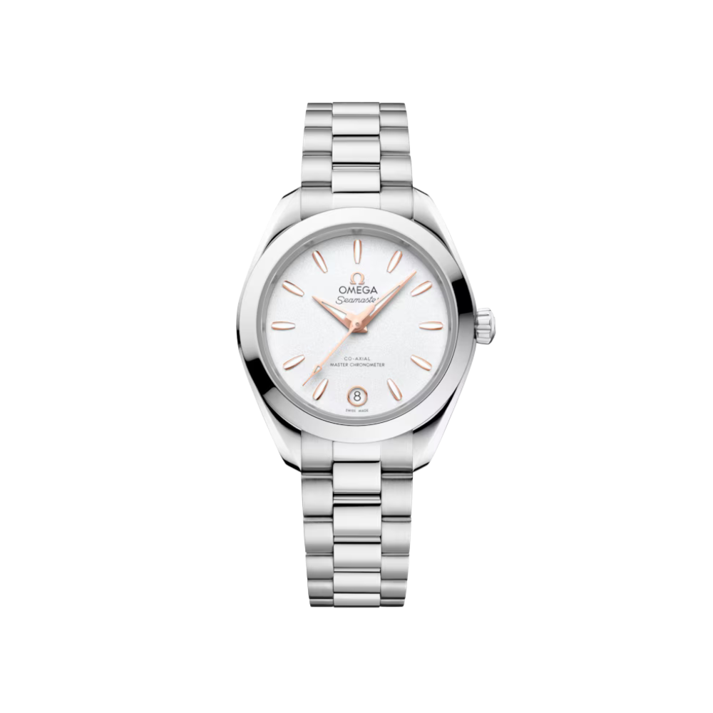 Seamaster Aqua Terra 150M 30 mm, steel on steel Ref. 220.10.30.20.02.001